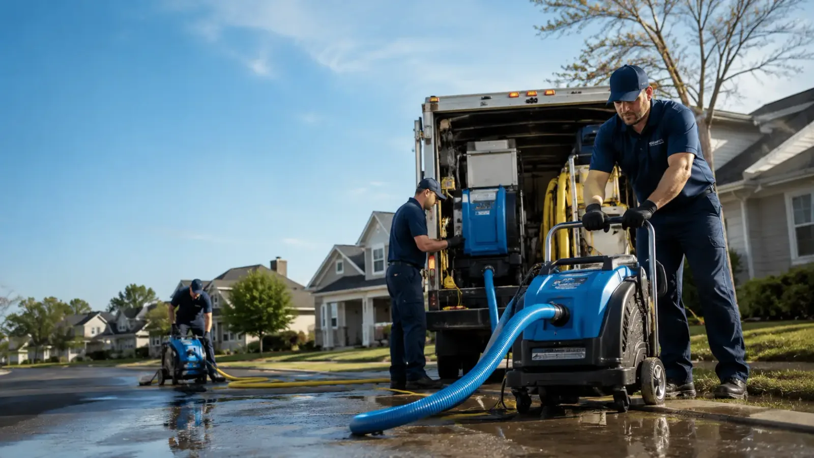 Flood Damage Cleanup in Ronceverte, WV